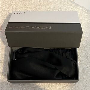 PMD Silversilk Black Headband 100% Silversilk